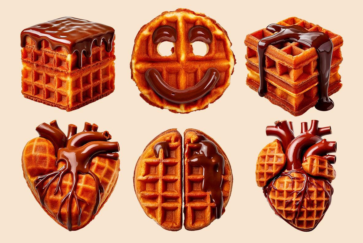 Waffle Drip SVG 12
