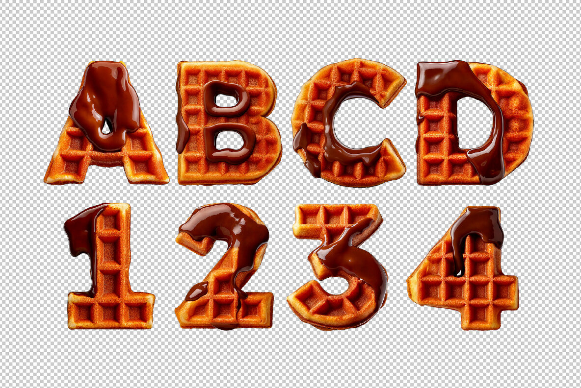Waffle Drip SVG 14