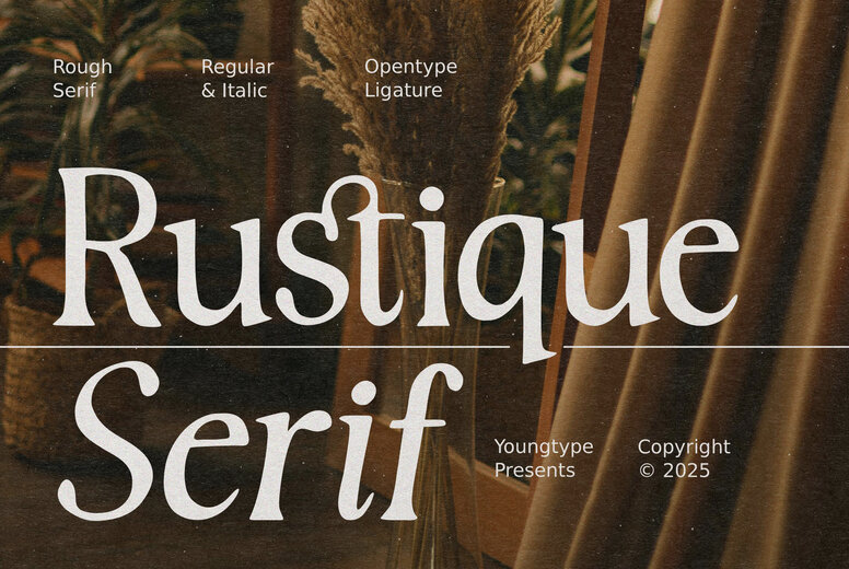 Rustique Serif Font