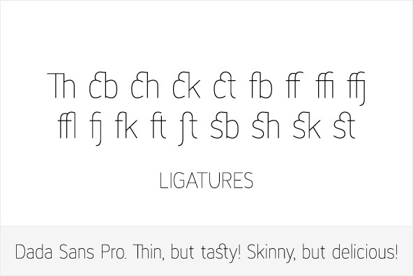 Dada Sans Pro Dada Sans Pro