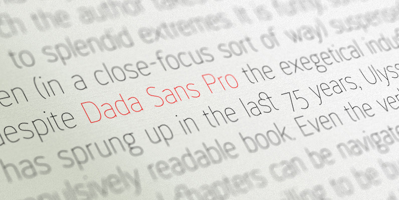 Dada Sans Pro