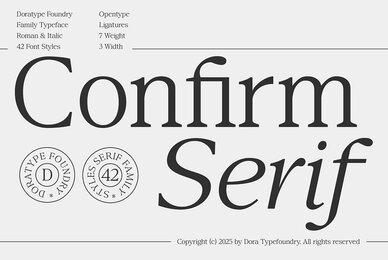Confirm Serif