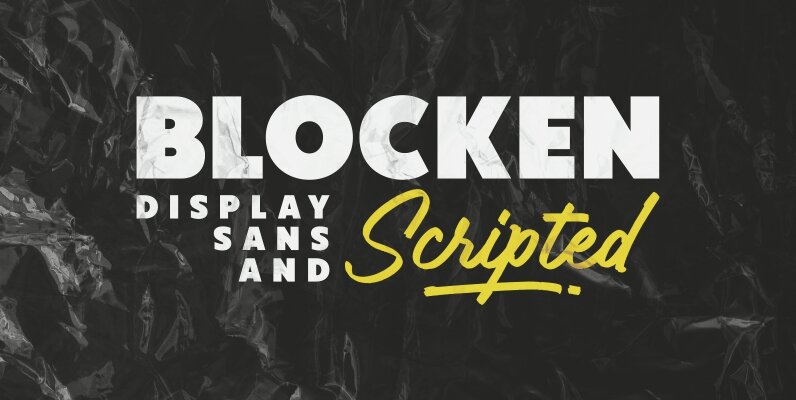 Blocken Font Duo
