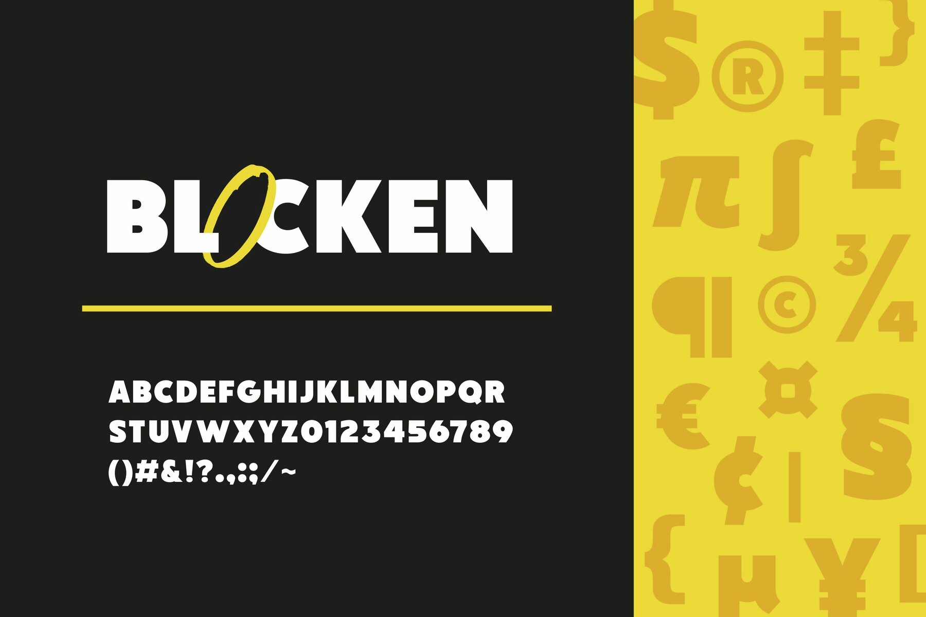 Blocken Font Duo 8