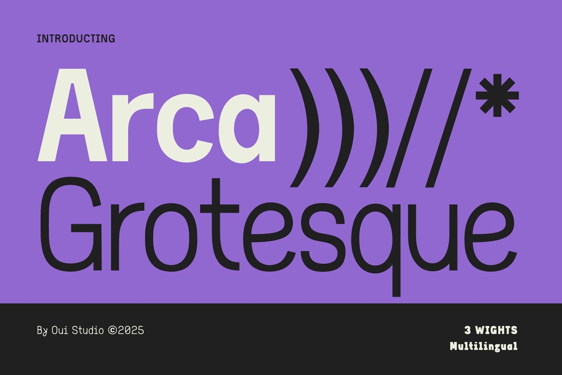 Arca Grotesque 1