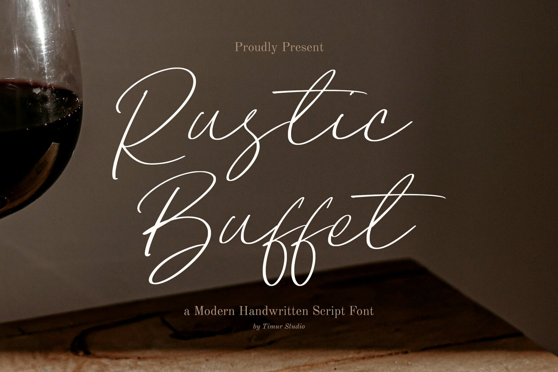 Rustic Buffet 1