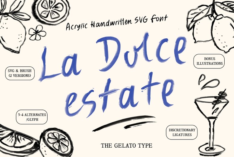 La Dolce Estate Font