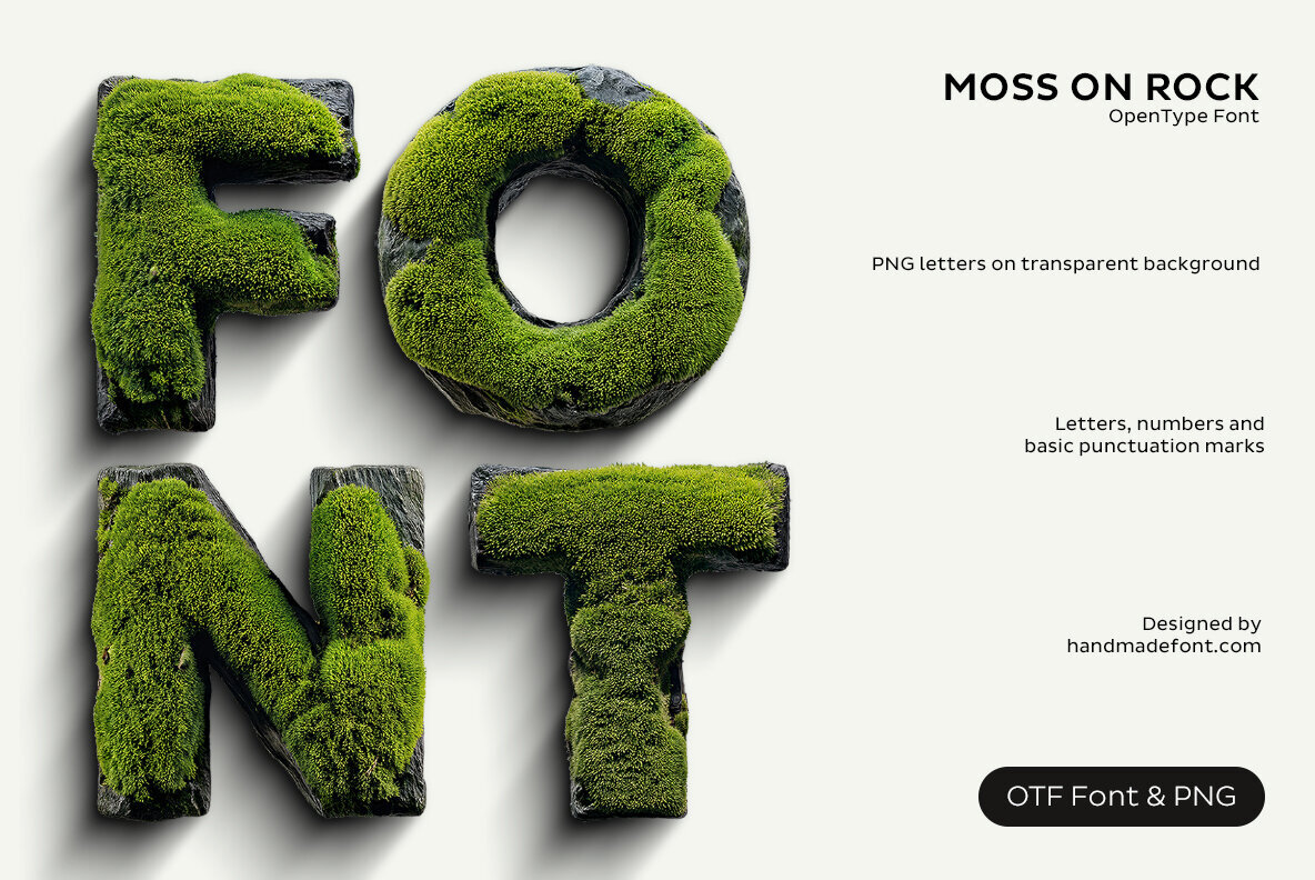 Moss on Rock SVG 1