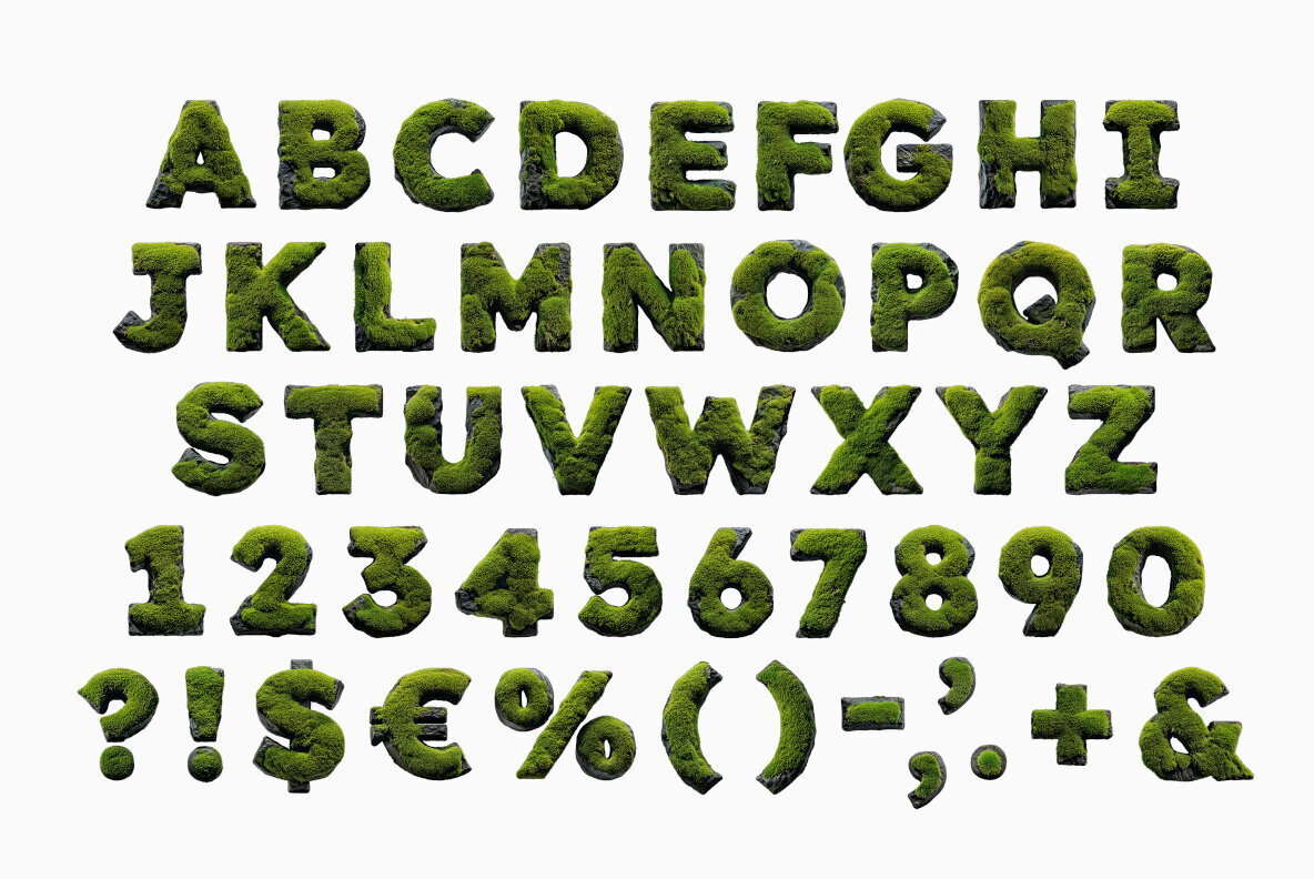 Moss on Rock SVG 2