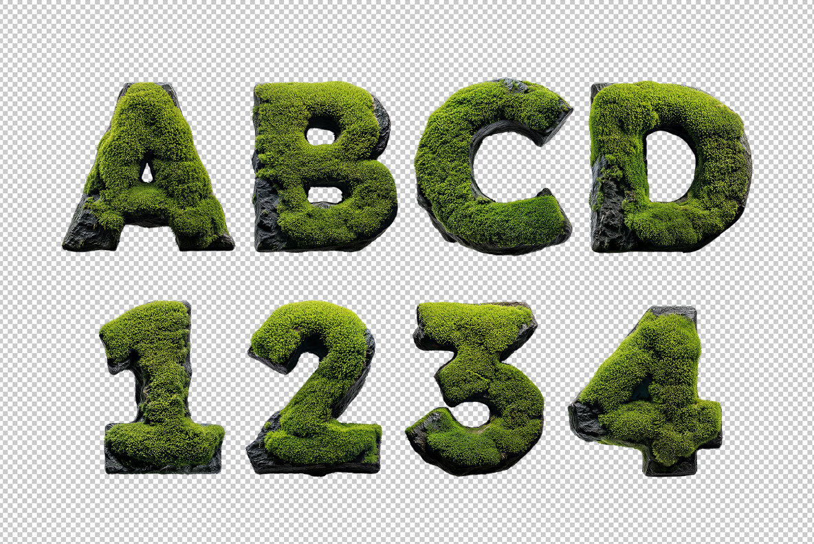 Moss on Rock SVG 16