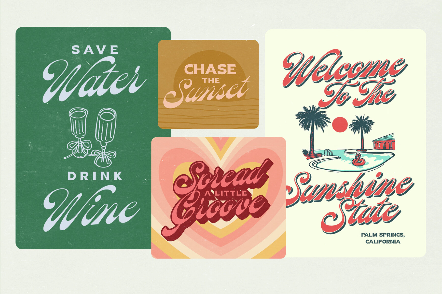 Peach Sangria Font Duo 9