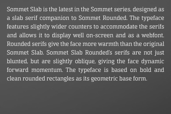 Sommet Slab Rounded Sommet Slab Rounded