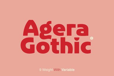 Agera Gothic