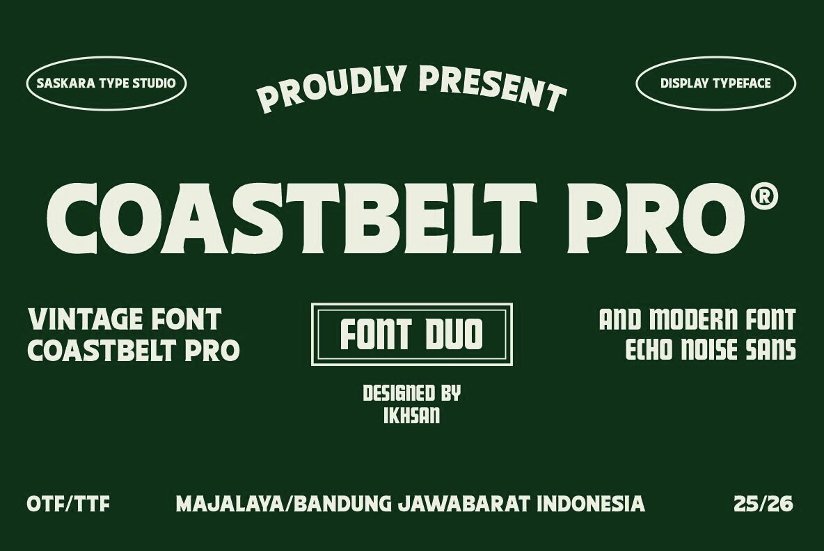 Coasbelt Pro Echo Noise Sans 1