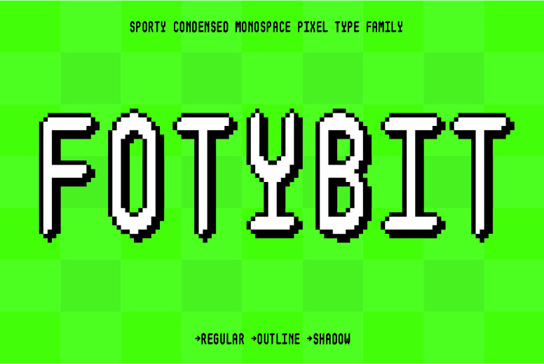 Fotybit Font