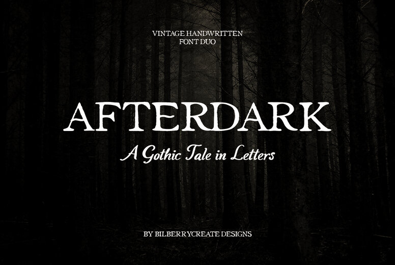 Afterdark Font