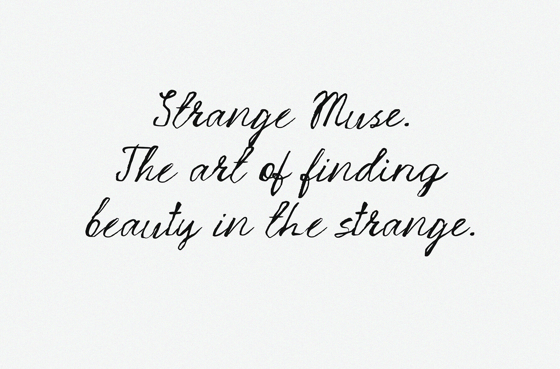 Strange Muse Messy 5
