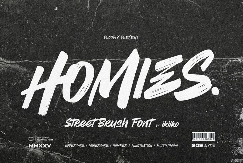 Homies Font