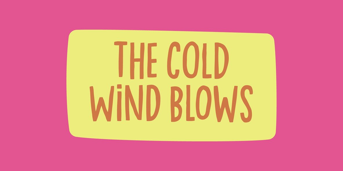 The cold wind blows Font - FontPath