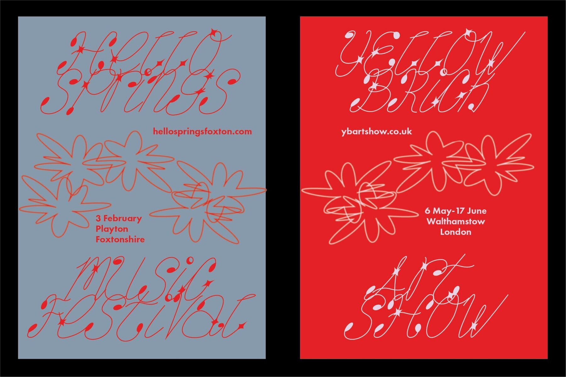 Flor Tonta Cursive Font 3