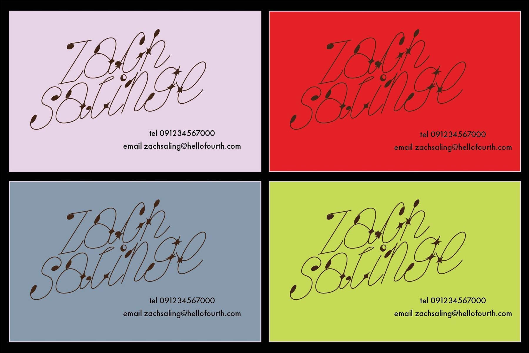 Flor Tonta Cursive Font 4