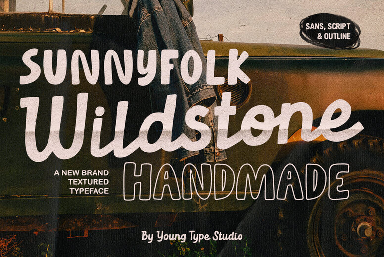 Sunnyfolk Wildstone Font