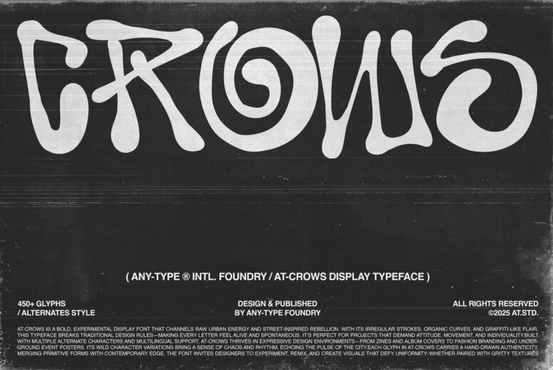 AT Crows Font