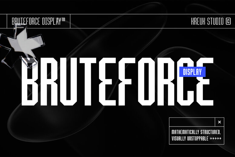 Bruteforce Font