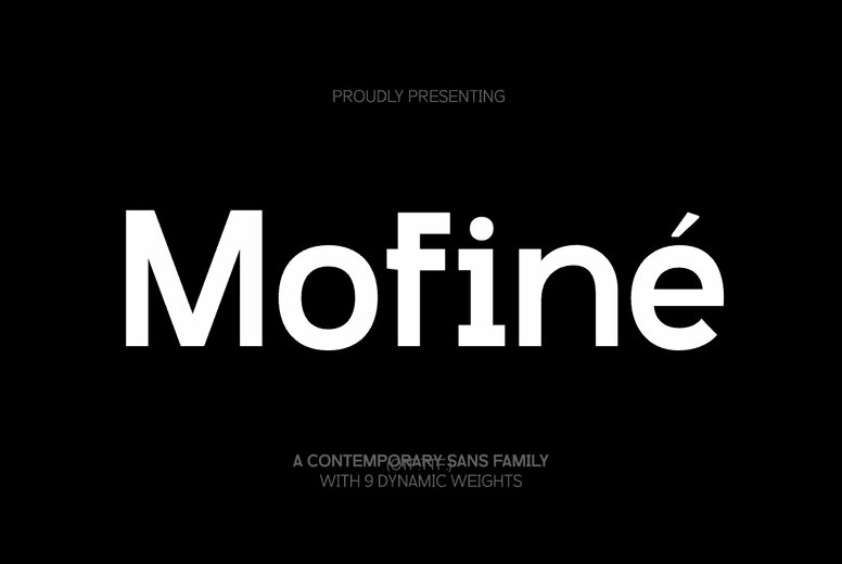 Mofine Font