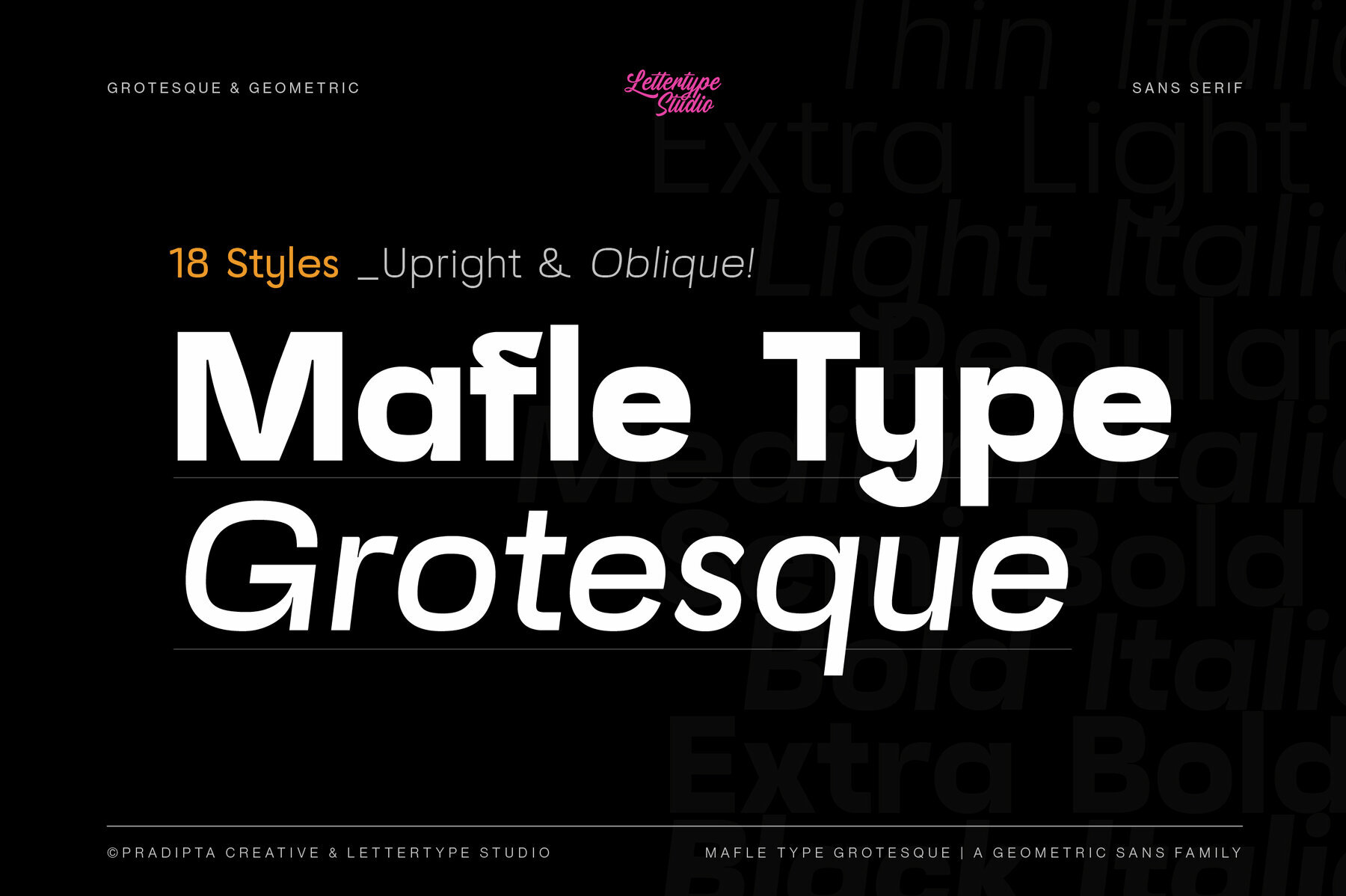 MafleType Grotesque 1