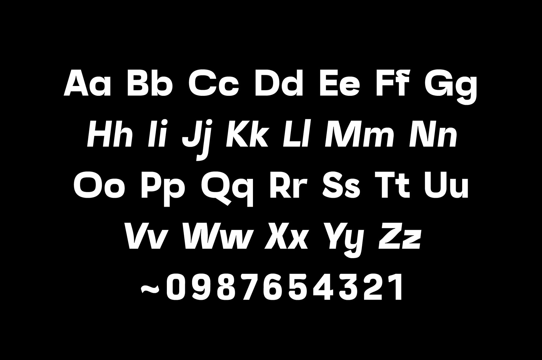 MafleType Grotesque 8