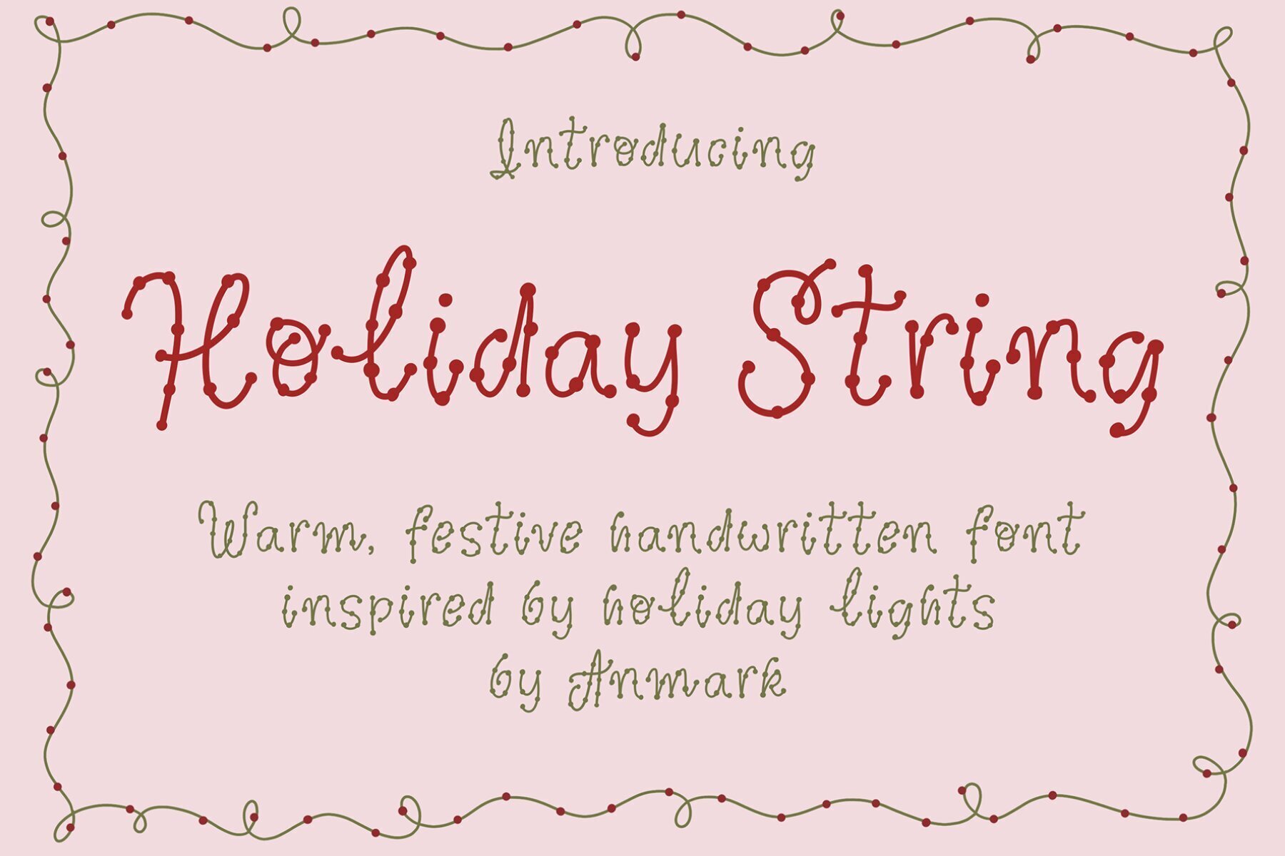 Holiday String 1