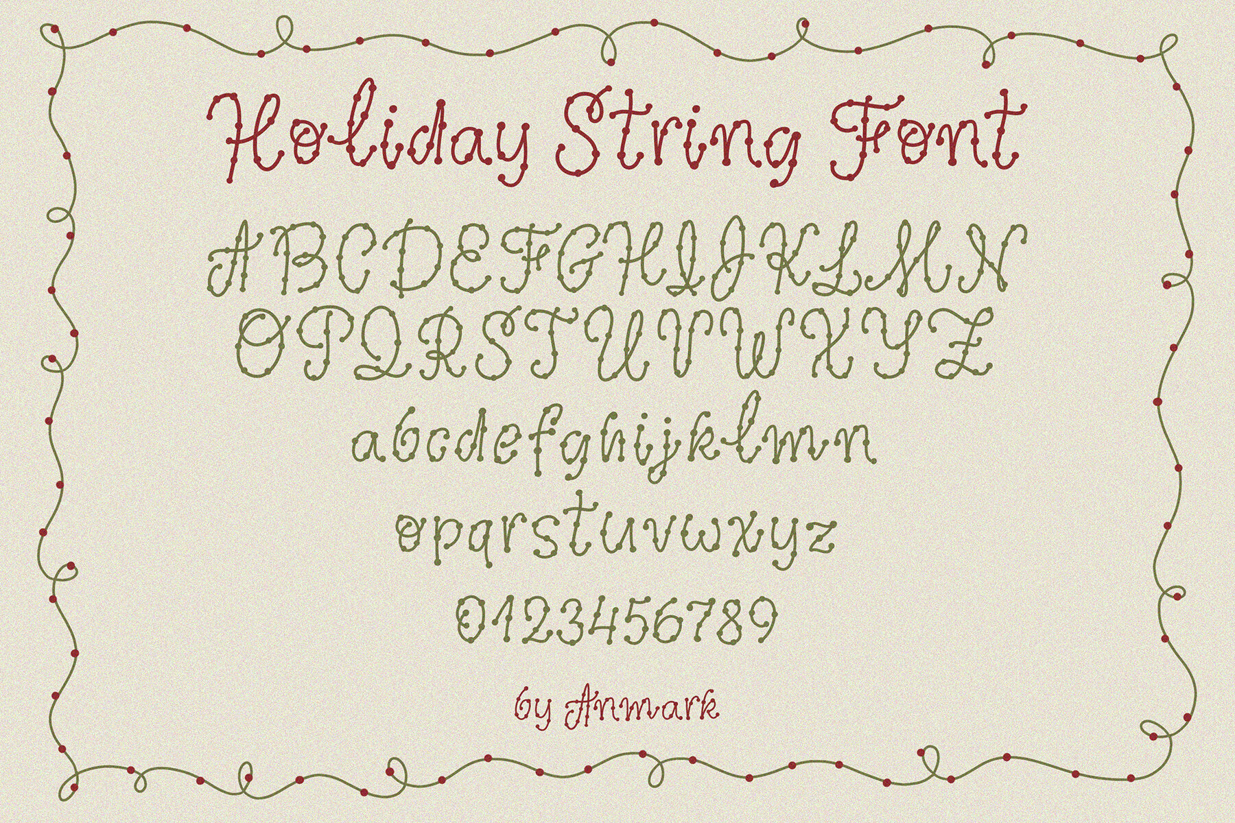 Holiday String 5