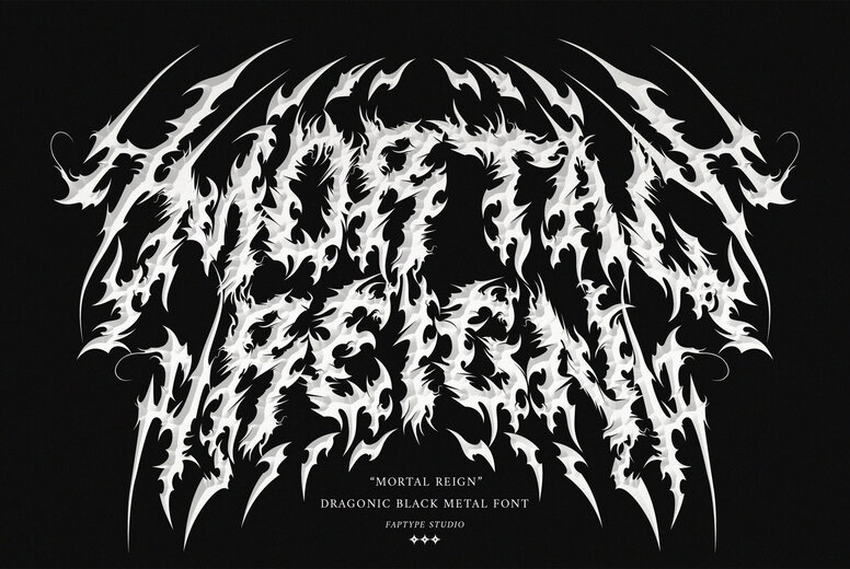 Mortal Reign Font