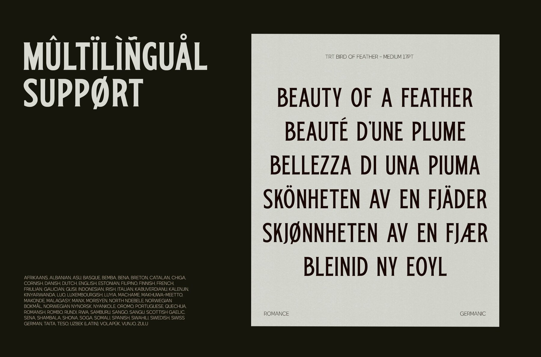 TRT Bird of Feather 15