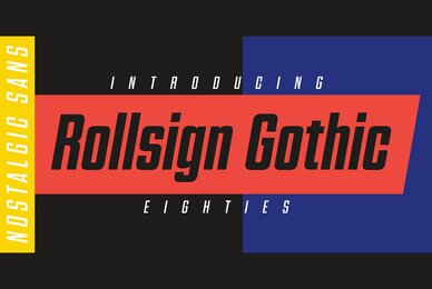 Rollsign Gothic