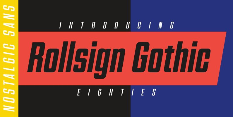 Rollsign Gothic