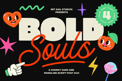 Bold Souls Font Duo