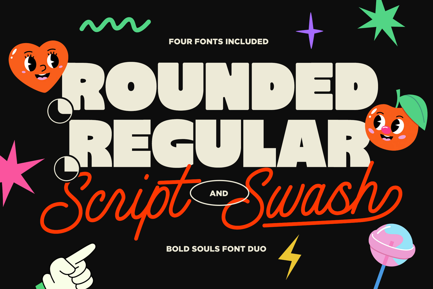 Bold Souls Font Duo 4