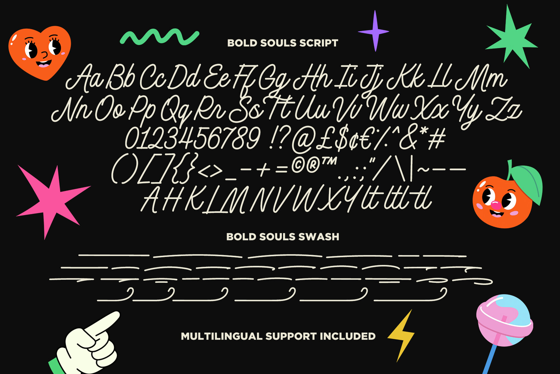 Bold Souls Font Duo 9
