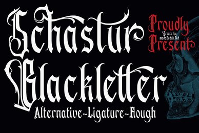 Schastur Blackletter
