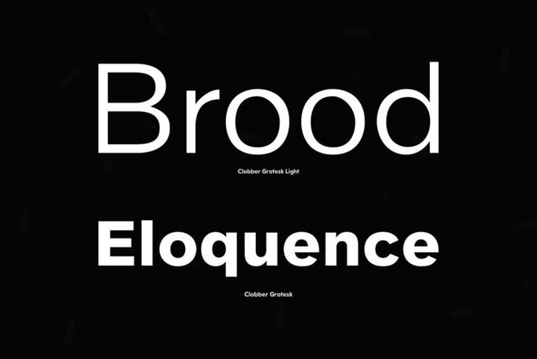 Clobber Grotesk Clobber Grotesk