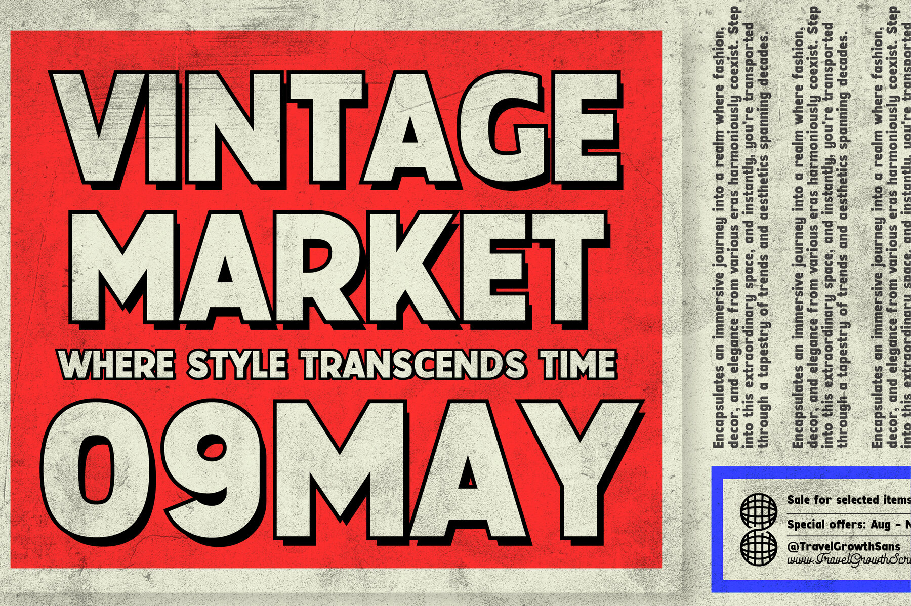 Travel Growth Font Duo 7