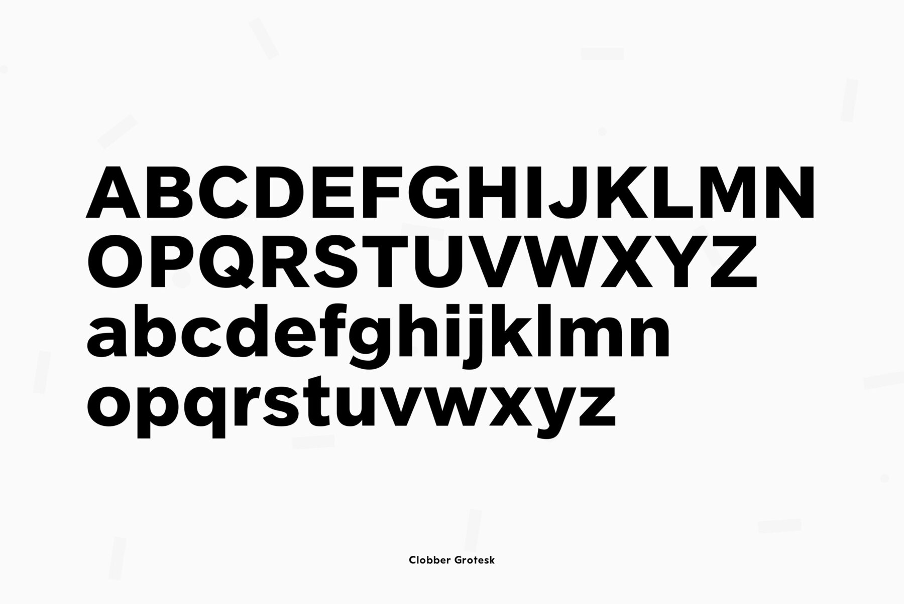 Clobber Grotesk 12