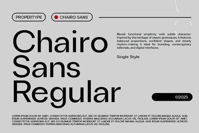 Chairo Sans