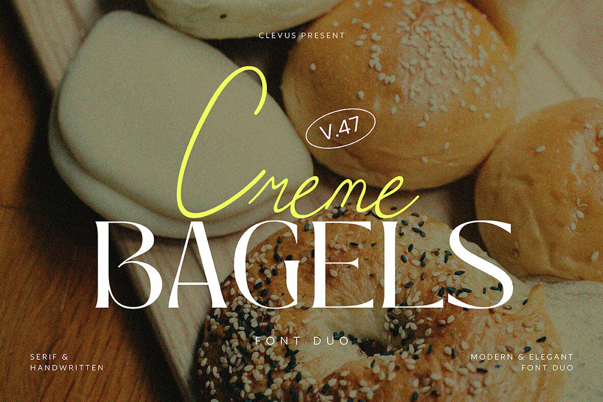 Creme Bagels 1