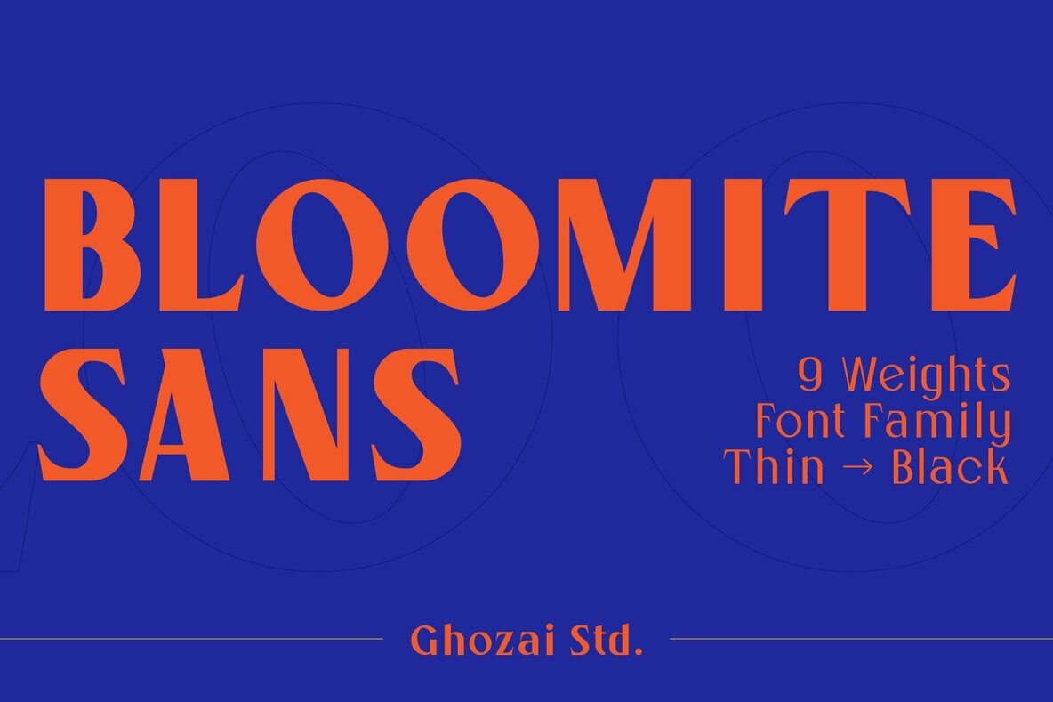 Bloomite Sans 1