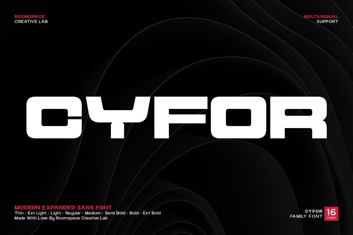 Cyford Cyfor Font - Fontpath