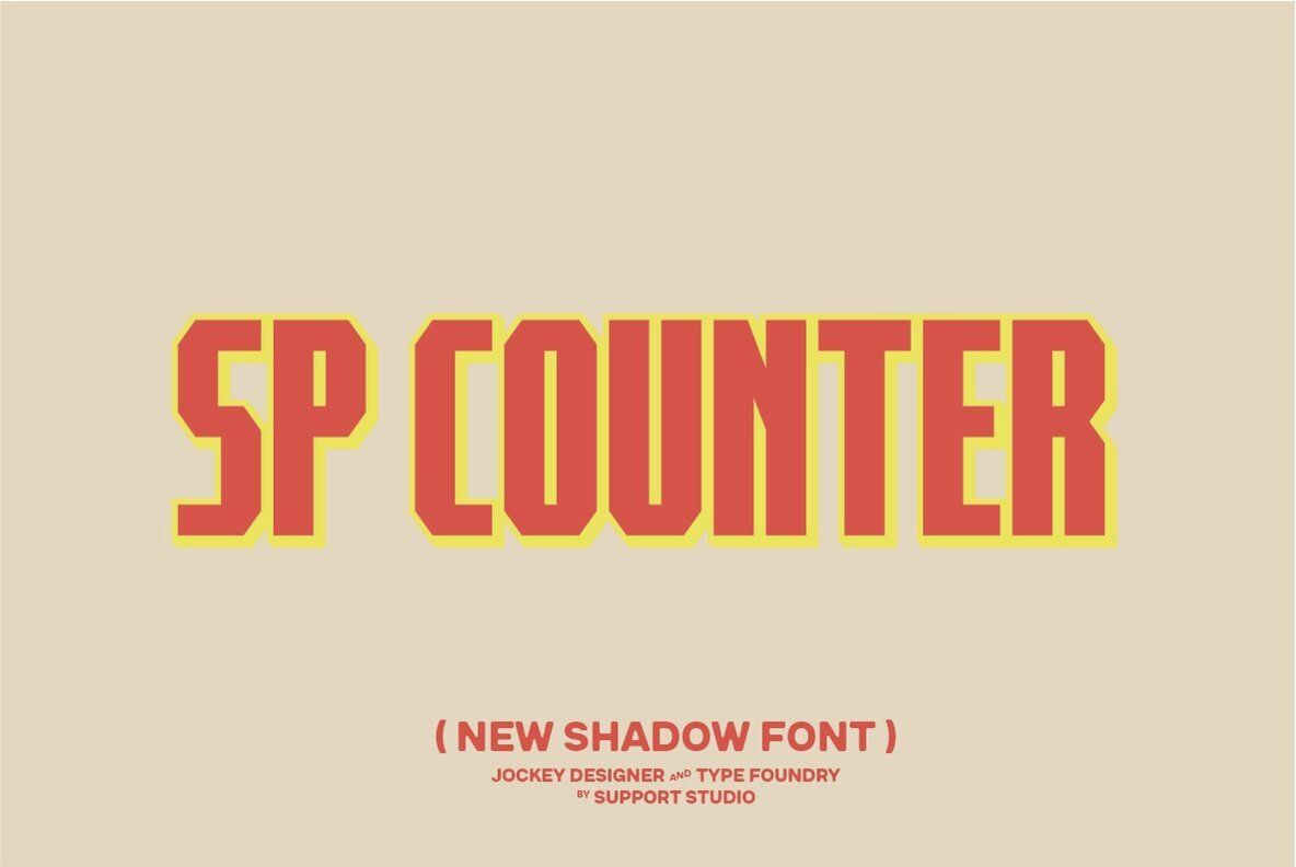 SP Counter Font - FontPath