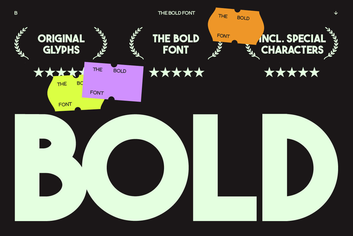 THE BOLD Font - Fontpath